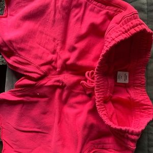 Urban Outfitters Mens Pink Sweat-Shorts Size M